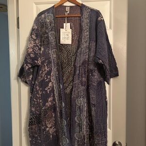 NWT- Magnolia Pearl Quilted Boro Kimono